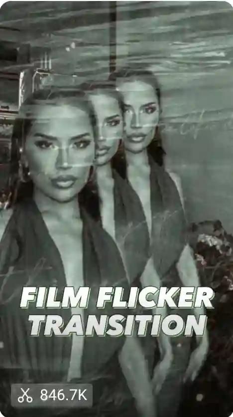 Film Flicker CapCut Template